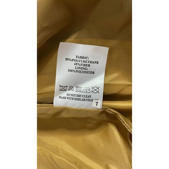 AZALEA WANG STACKED VEGAN JACKET SIZE L - Picture 6 of 7